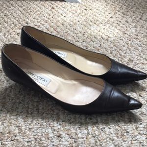Jimmy Choo Dark Brown Pumps